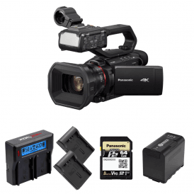 PAN-AGCX10 4K Camcorder with NDI/HX essential package c