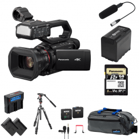 PAN-AGCX10 4K Camcorder with NDI/HX package g