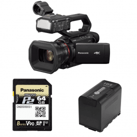 PAN-AGCX10 4K Camcorder with NDI/HX starter package b