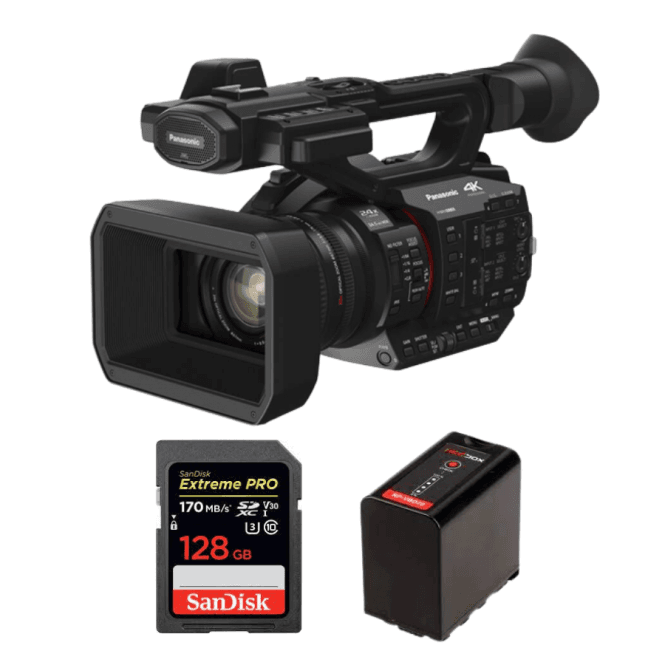 Panasonic PAN-HCX20E HC-X20E 4K 60p/50p Camcorder package b