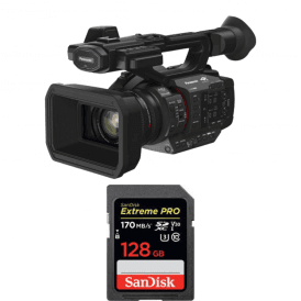 Panasonic PAN-HCX2E Professional 4K 60p camcorder package a