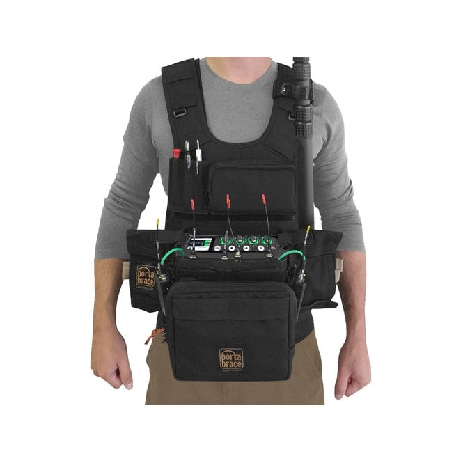 Portabrace ATV-MIXPre6 Audio Tactical Vest for Sound Devices MixPre-6 Portable Recorder