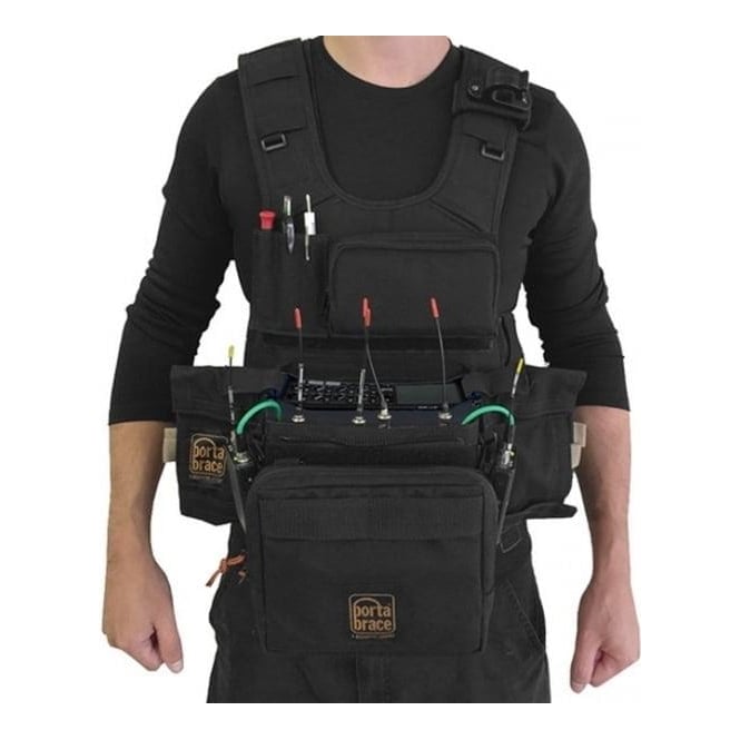 Portabrace ATV-Z8 Audio Tactical Vest for Zoom F8 Portable Recorder
