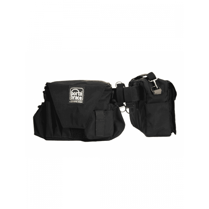 Portabrace BP-3B Durable Cordura Pouches Worn on Nylon Belt (3 pouches)