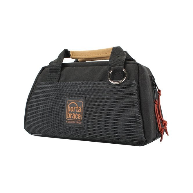 Portabrace CS-DV1R Rugged Cordura Carrying Case with Wide Opening for Easy Access (S) (Black)