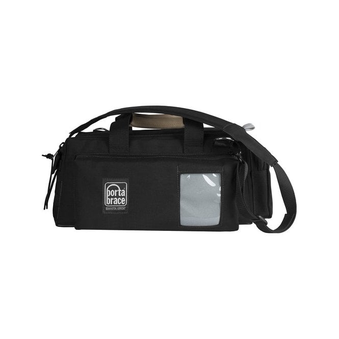 Portabrace CS-DV2Q Semi-Rigid, Lightweight Camera Case with Quick-Zip Lid (Small, Black)