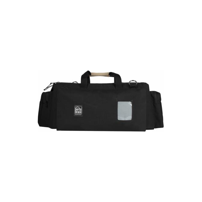 Portabrace CS-DV5Q Lightweight Case with Quick-Zip Lid for Compact Camcorder Black