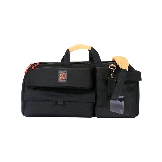 Portabrace CTC-4B Traveler Camera Case (Black with Red Trim)