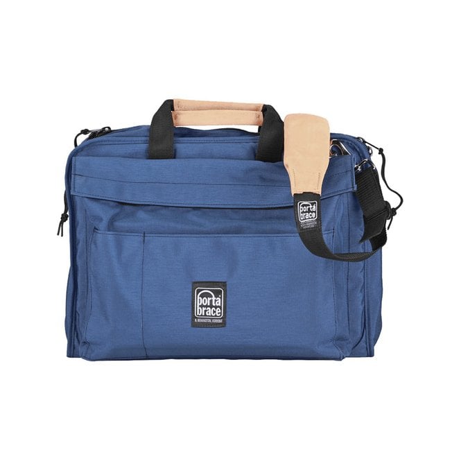 Portabrace DC-3V Director's Case - Ultra Rugged Laptop and Briefcase with Anti-Glare Visor (Signature Blue)