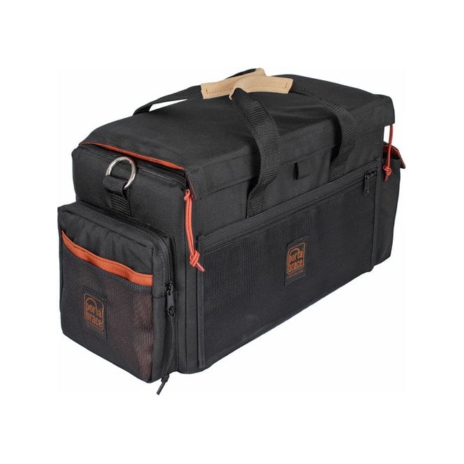 Portabrace DCO-1R Digital Camera Organizer Case (Black with Red Trim)