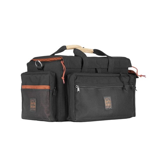 Portabrace DCO-2R Rigid-Frame Protection for Camera & Lenses (Black with Copper Trim)