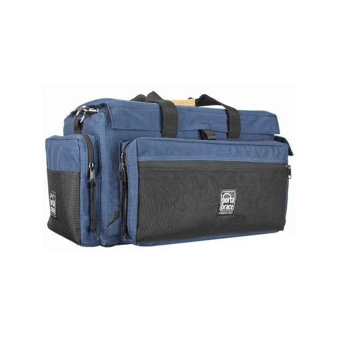 Portabrace DCO-2U Rigid-Frame Protection for Carrying HDSLR Camera and Lenses (M) (Signature Blue)