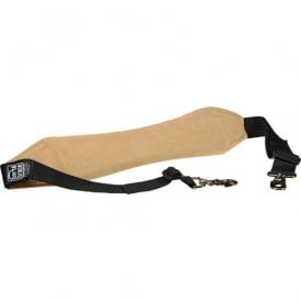 HB-1040 Suede Leather Shoulder Strap Attaches to RINGS with 1.5" Metal Hooks