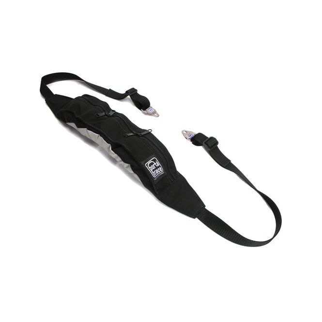 Portabrace HB-40SSCAM-C Thick, Padded SuperStrap™ with Steel Camera Clips