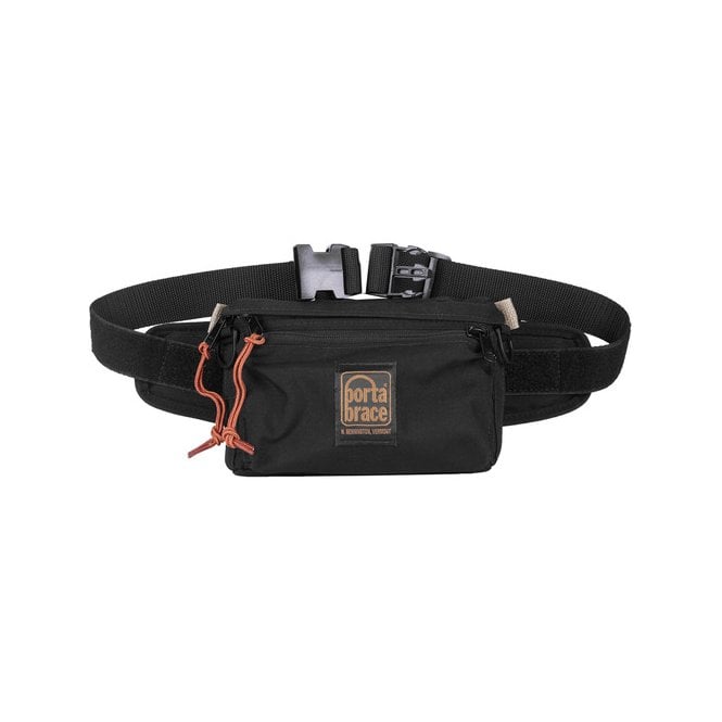 Portabrace HIP-1B Hip Pack for Small Accessories (Small, Midnight Black)