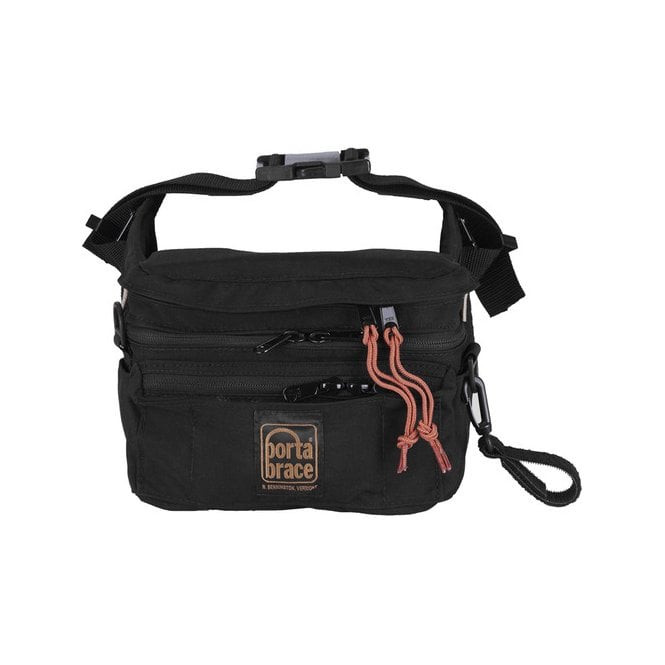 Portabrace HIP-2B Hip Pack for Small Accessories (Medium, Midnight Black)