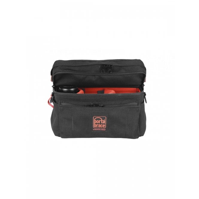 Portabrace HIP-3LENS Hip-Pack 3 Lens Case (Black)