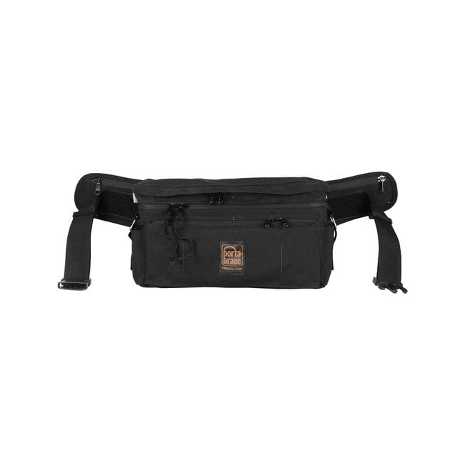 Portabrace HIP-4B Hip Pack for Mini DV Camcorder Kits (X-Large, Midnight Black)