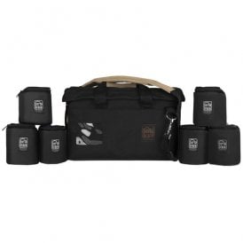 LB-LC4 Rigid-Frame Padded Carrying Case with Six 4" Lens Cups