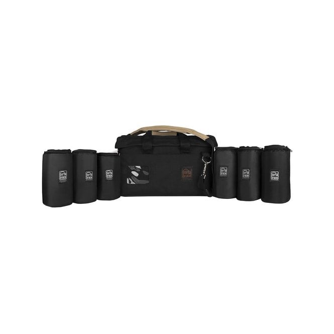 Portabrace LB-LC7 Rigid-Frame Padded Carrying Case with Six 7