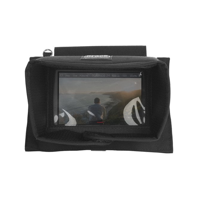 Portabrace MO-VIDEOASSIST Monitor Case and Foldout Visor for Blackmagic Design Video Assist Monitor