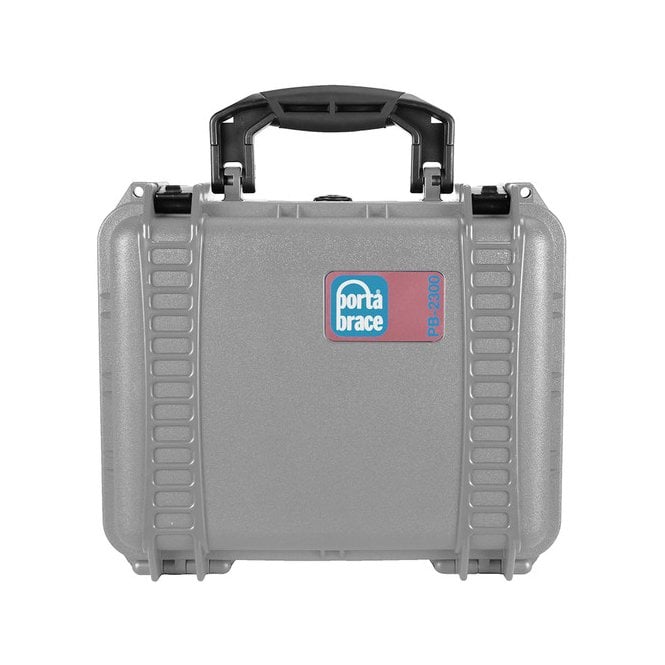 Portabrace PB-2300FP Hard Case with Foam (Platinum Silver)