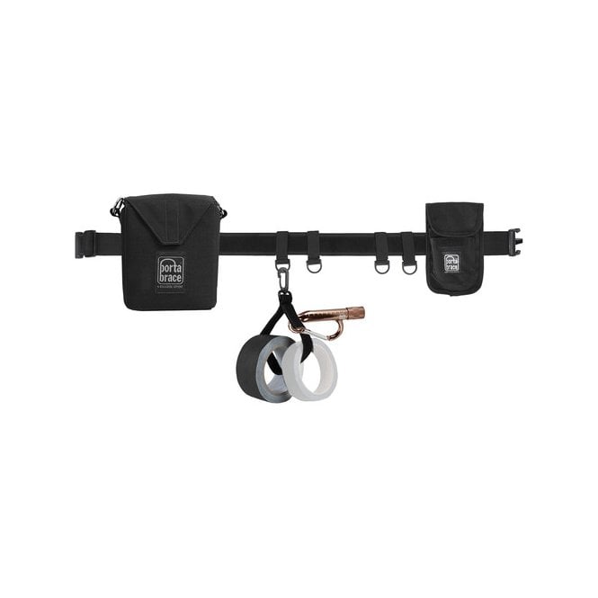 Portabrace PB-SPOOLERSKCA Gaffer Tape Belt and Double Pouch Kit