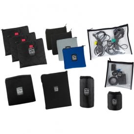 POUCH-SPECIAL89 9-Pouch Set with Two Clear Pouches and Two Lens Cups