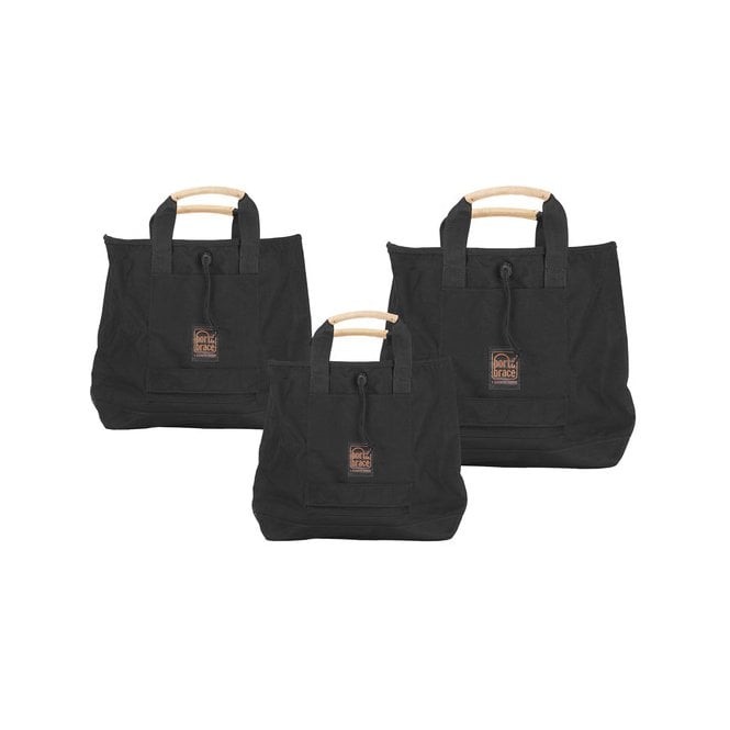 Portabrace SP-SET Set of 3 Sack Pack Bags (Black)