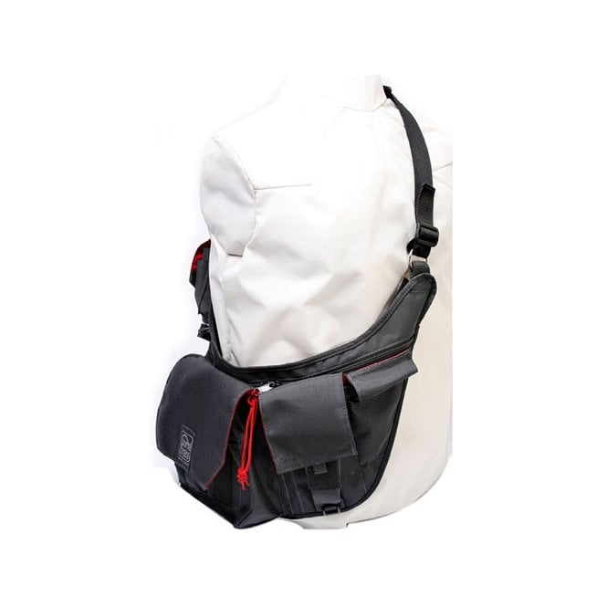 Portabrace SS-MDV1B Messenger Sling for Small Camcorder (Black)