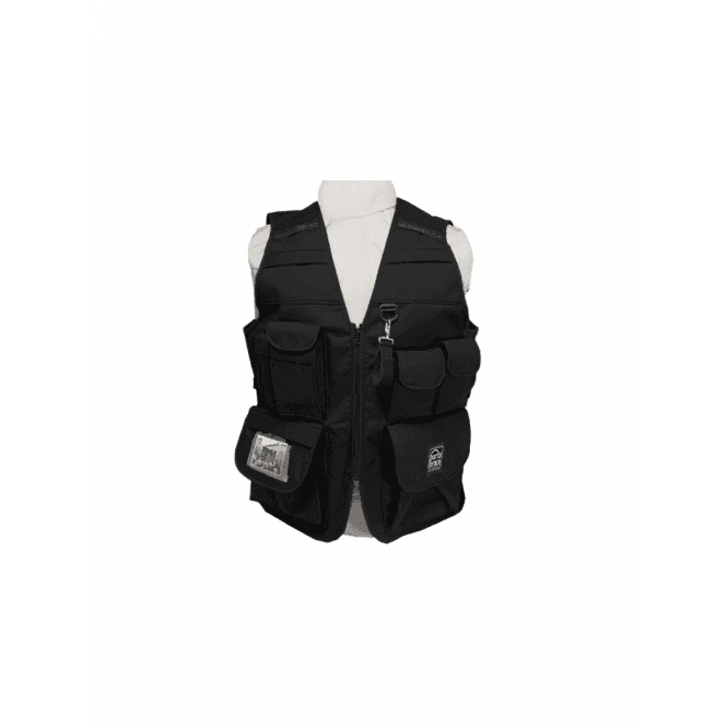 Portabrace VV-LBL Videographer Vest (Large, Black)