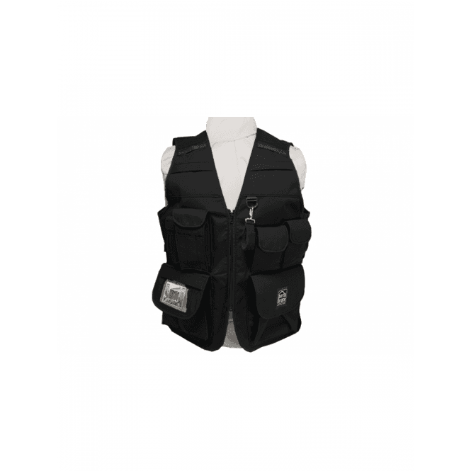 Portabrace VV-SBL Small Video Vest / Production Jacket (32inch chest size) - Black
