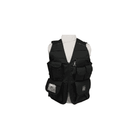 VV-SBL Small Video Vest / Production Jacket (32inch chest size) - Black