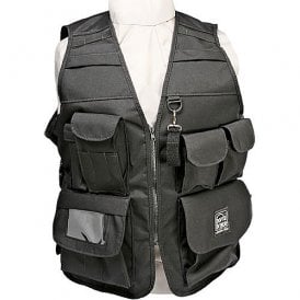 VV-XLBL Videographer Vest (Extra Large, Black)