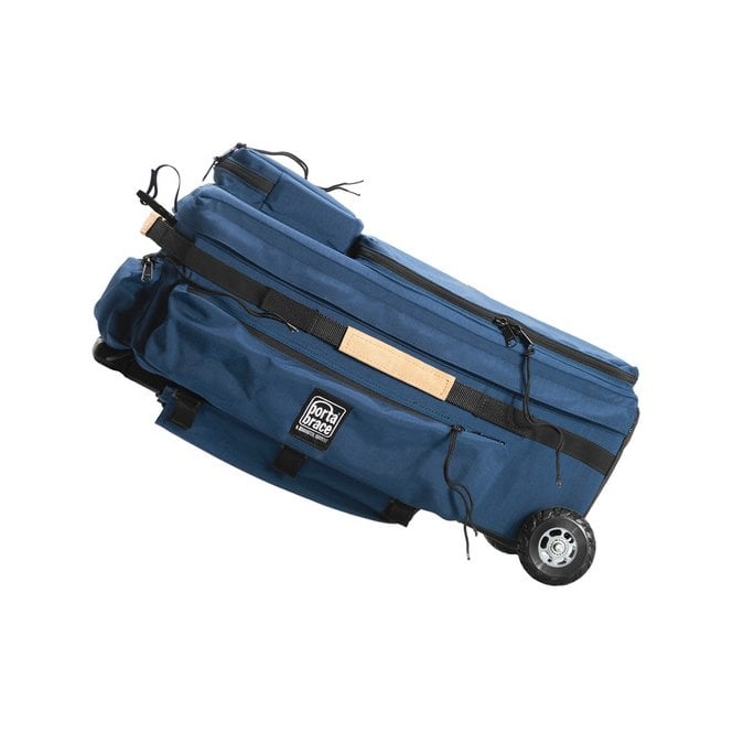Portabrace WPC-1ORAUD Wheeled Production Case (Blue)