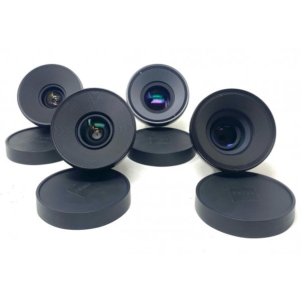 Carl Zeiss CP2 T2.1 4x lens set - 28, 35, 50 & 85mm, used