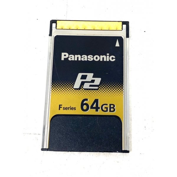 Panasonic P2 64GB Memory Card, used
