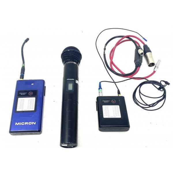 Micron TX700, SDR770 & TX705 Radio Mic Kit,Used