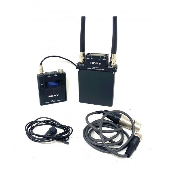 Sony DWR-S01D/DWT-B01 wireless mic kit, used