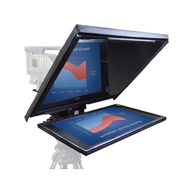 PrompterPeople QPRO24HB QPro 24inch High Bright Teleprompter