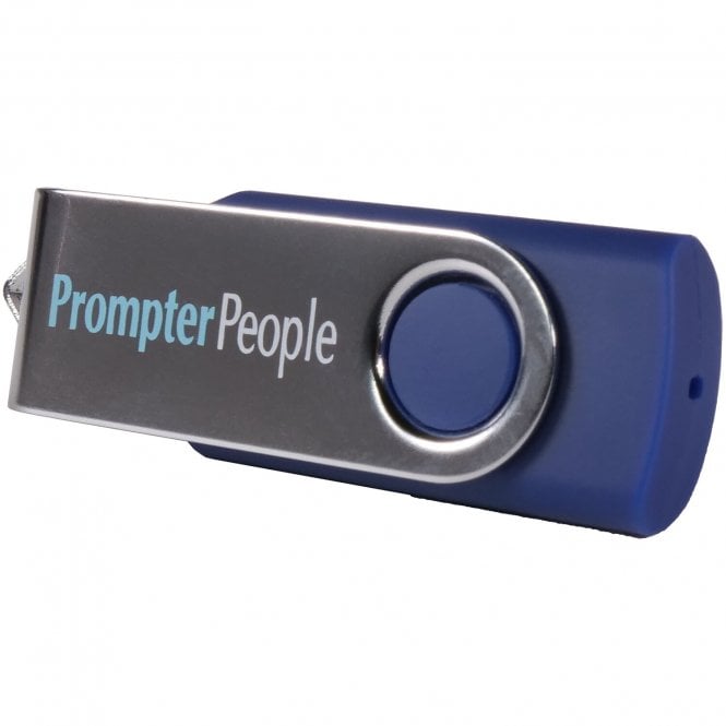 PrompterPeople SW-TSCROLL-USB Telescroll PC and Mac Teleprompter Software On USB