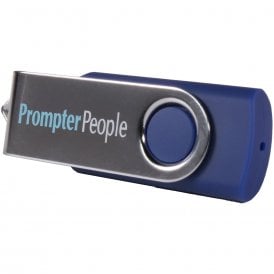 SW-TSCROLL-USB Telescroll PC and Mac Teleprompter Software On USB
