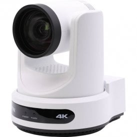 PTZOptics Move 4K 12X Auto-Tracking PTZ Camera White