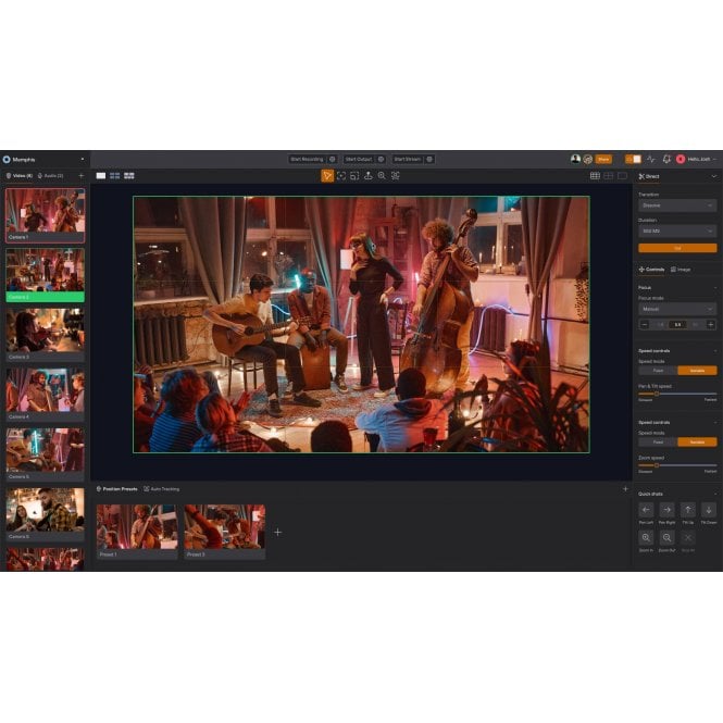 PTZOptics Web based, seamless camera control and video production - 1 Year Pro Studio