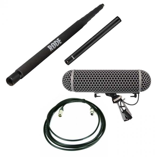Rode NTG5 shotgun microphone location recording kit package b