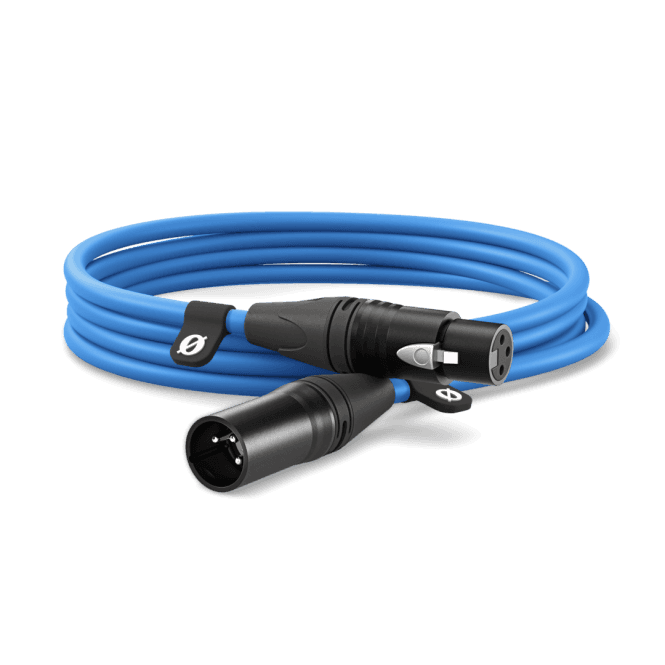 Rode  XLR CABLE BLUE 3 Metres