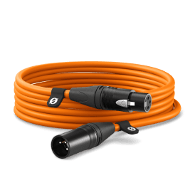 RODE XLR CABLE ORANGE 6 Metres