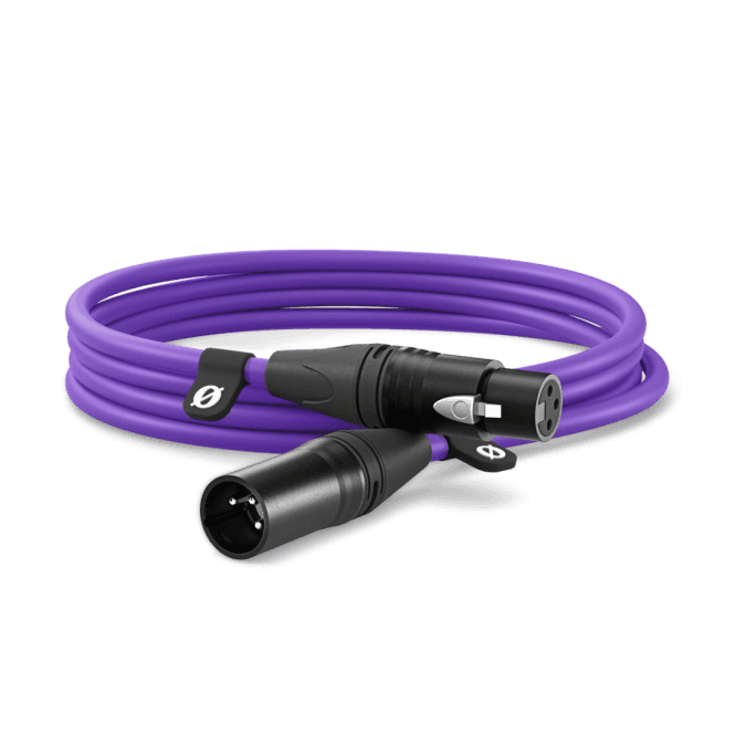 Rode  XLR CABLE PURPLE 3 Metres
