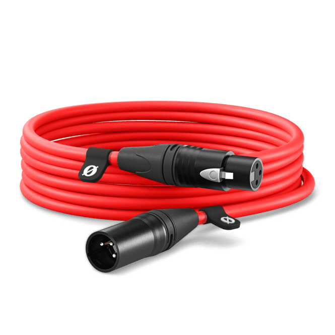 Rode  XLR CABLE RED 6 Metre