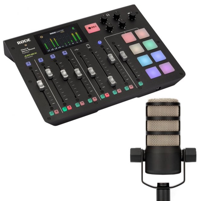 Rode CASTERPRO Integrated Podcast Production Studio package a